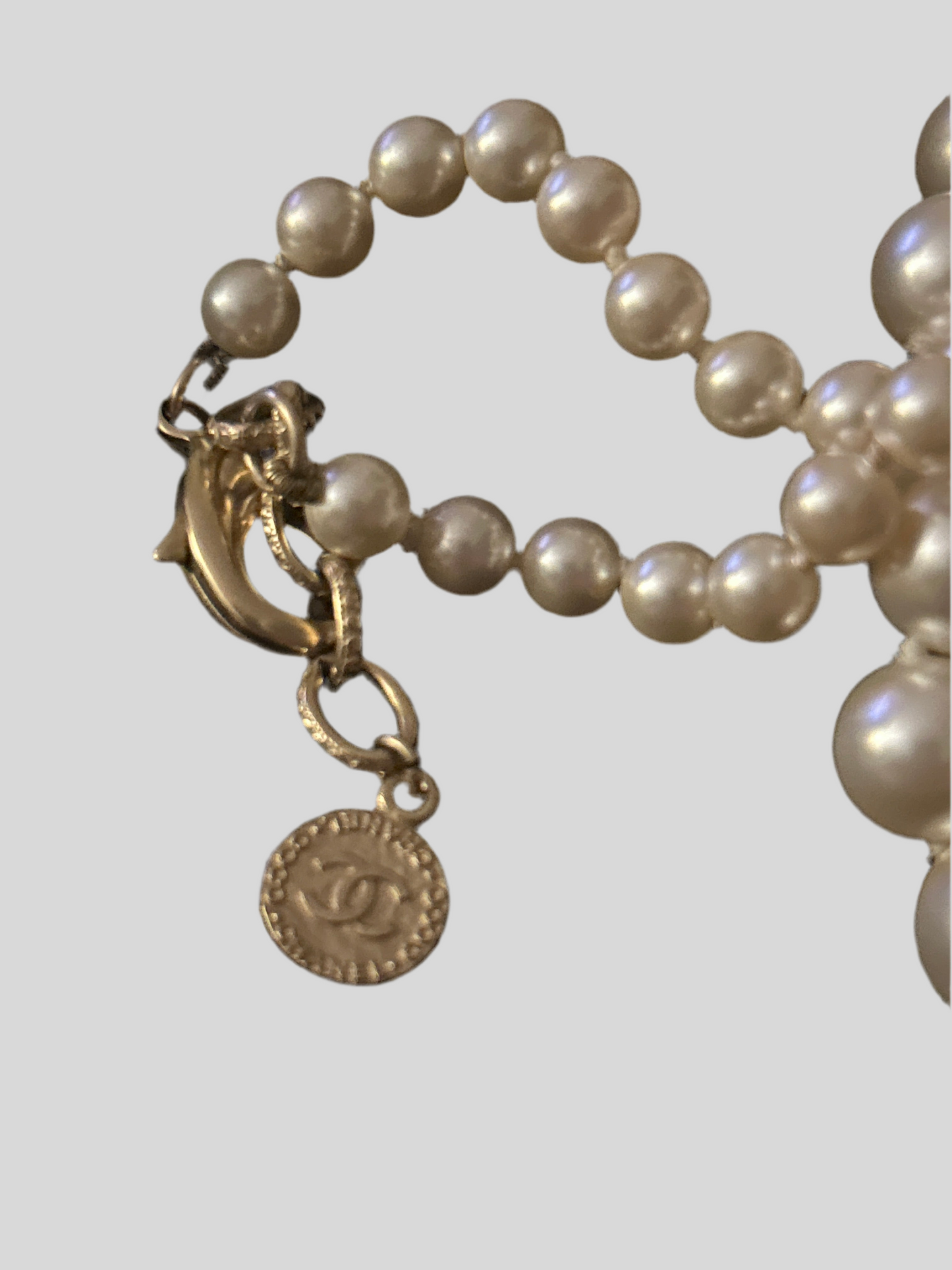 Chanel CC Pearl Necklace