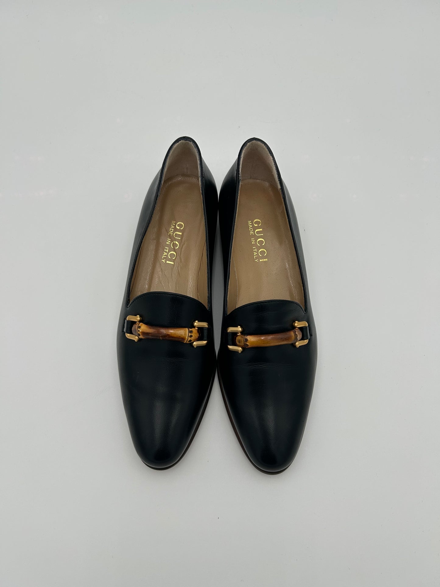 Gucci bamboo loafers