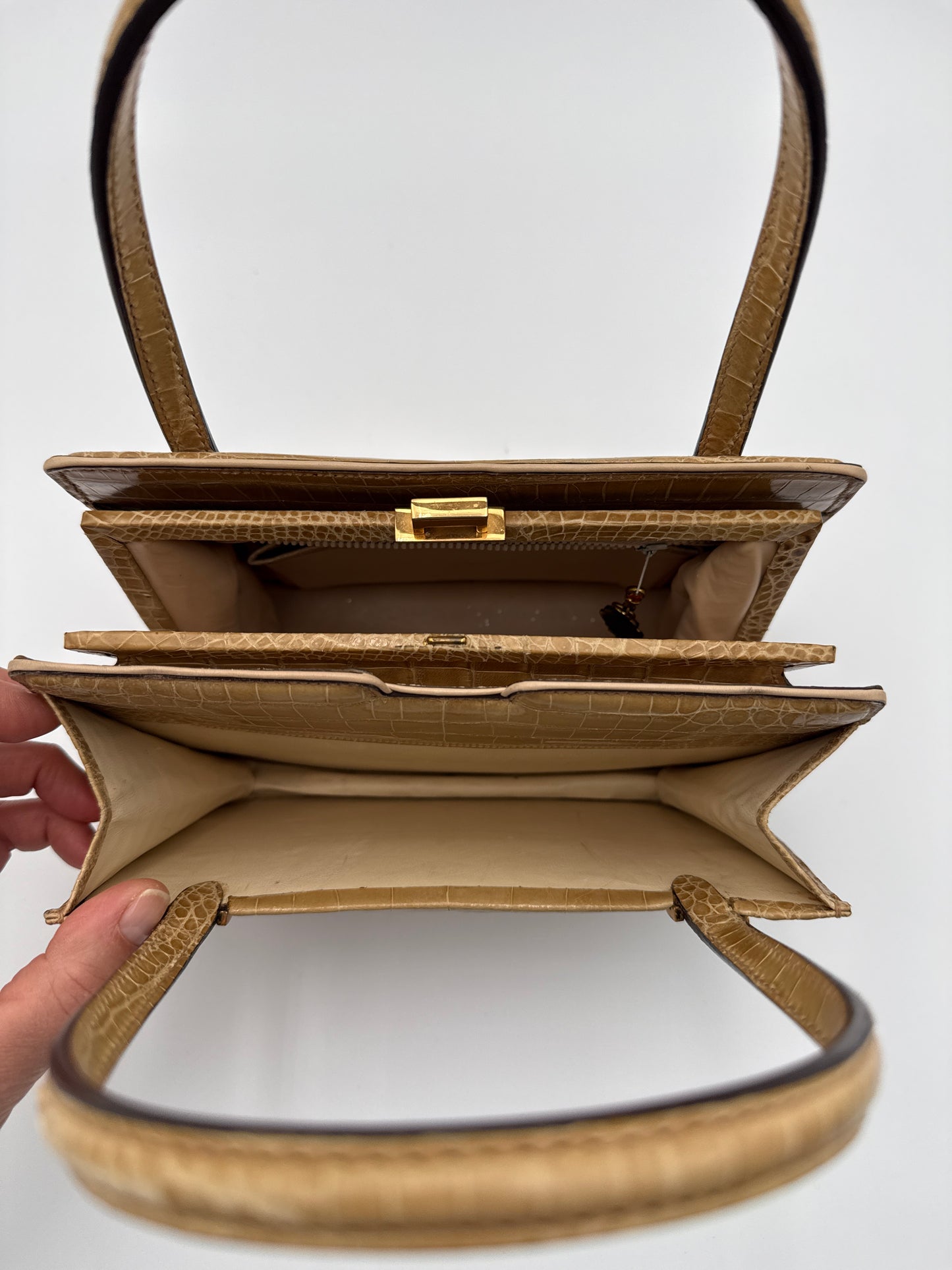 Gucci borsa Coccodrillo Vintage