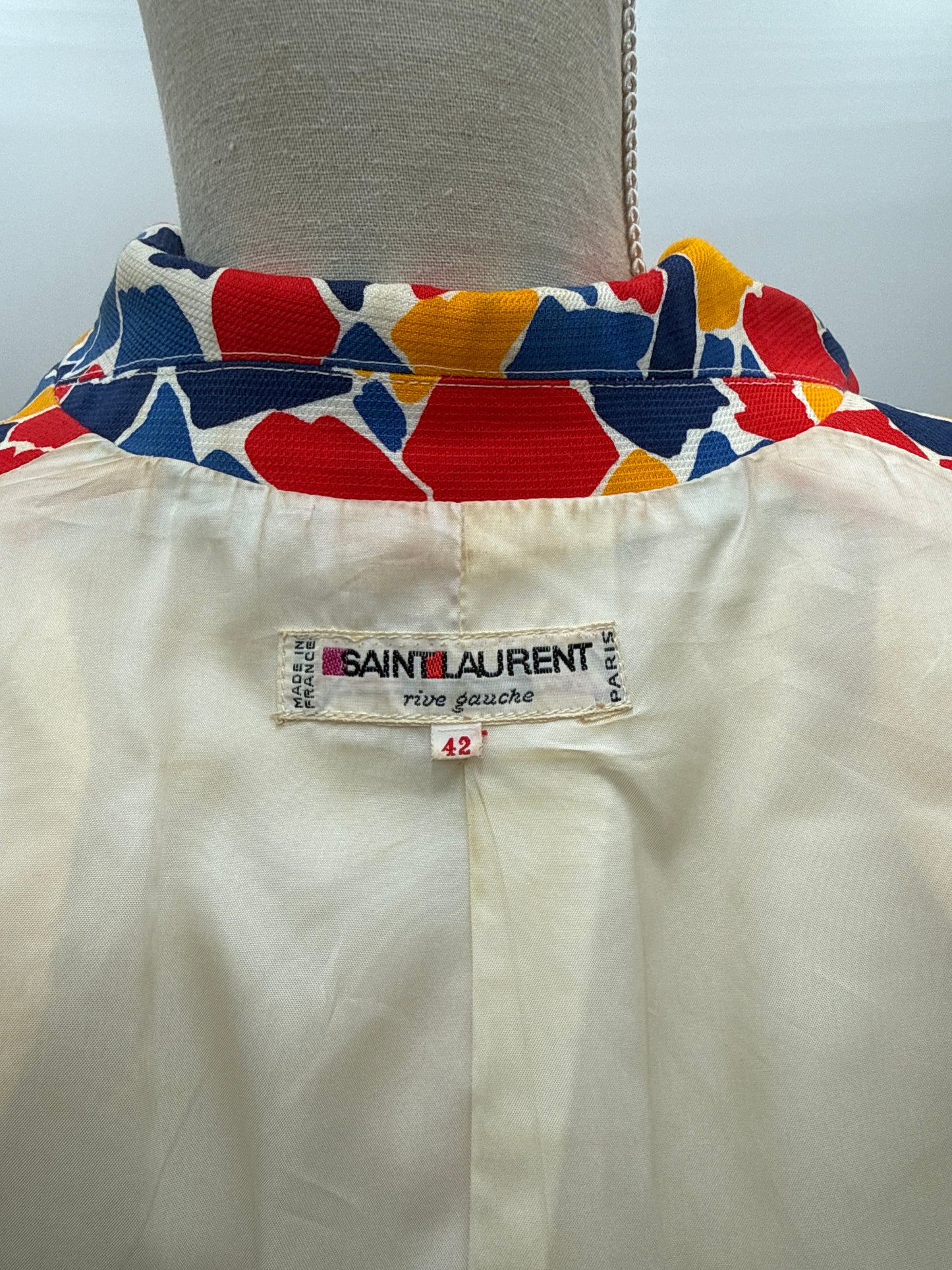 Yves Saint Laurent Giacca Vintage 1982