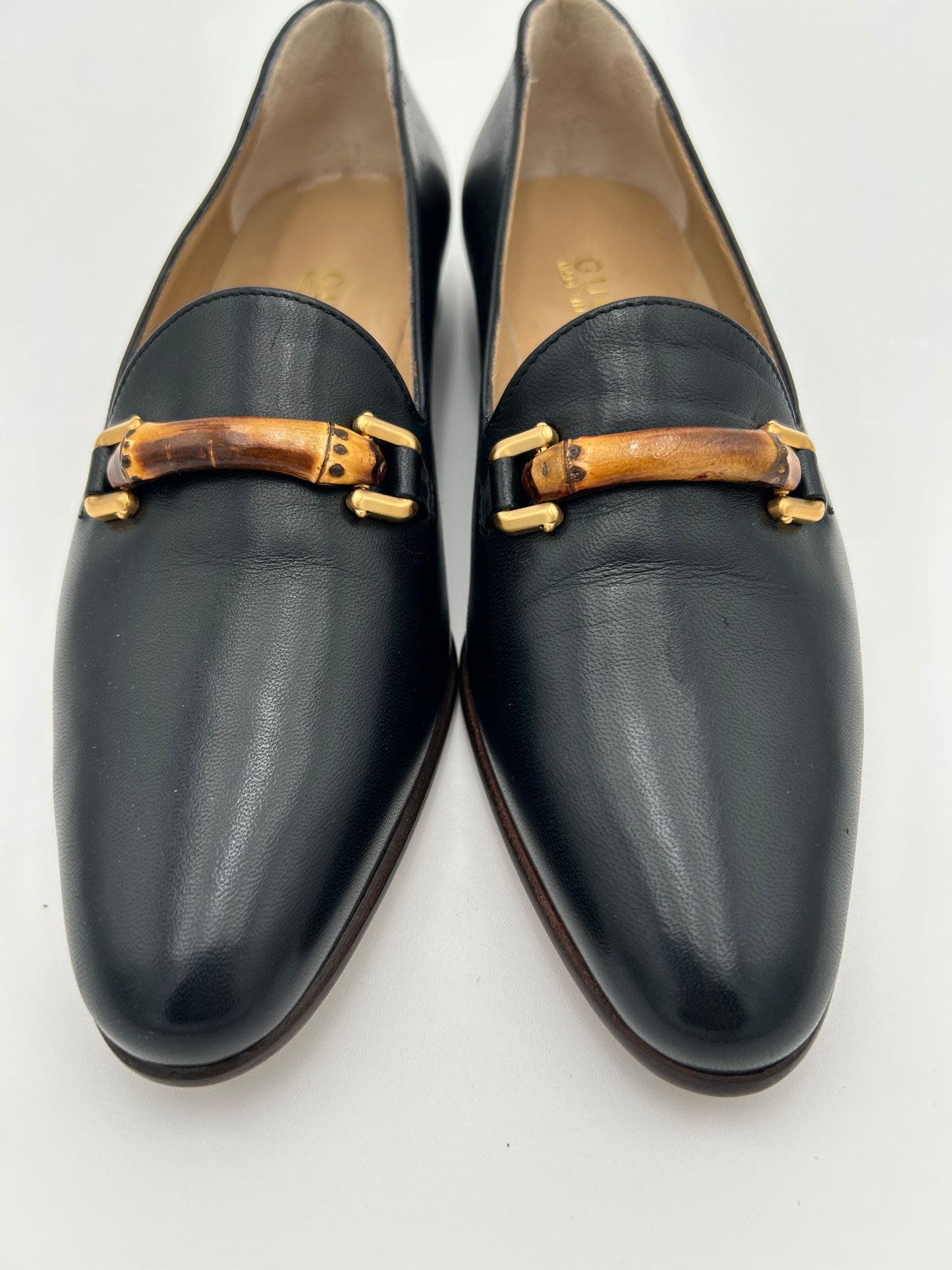 Gucci bamboo loafers