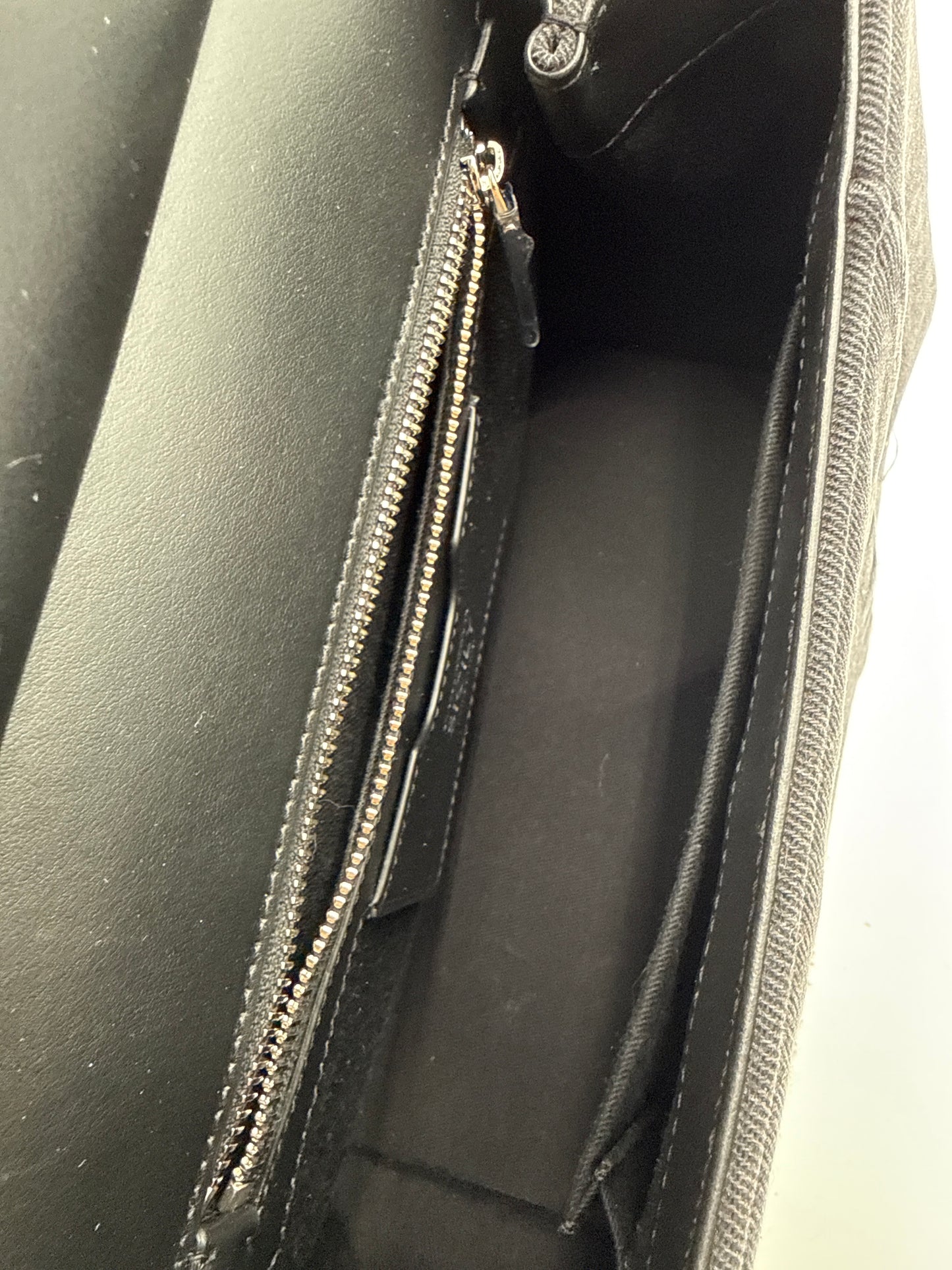 Borsa Sicily denim nero patchwork
