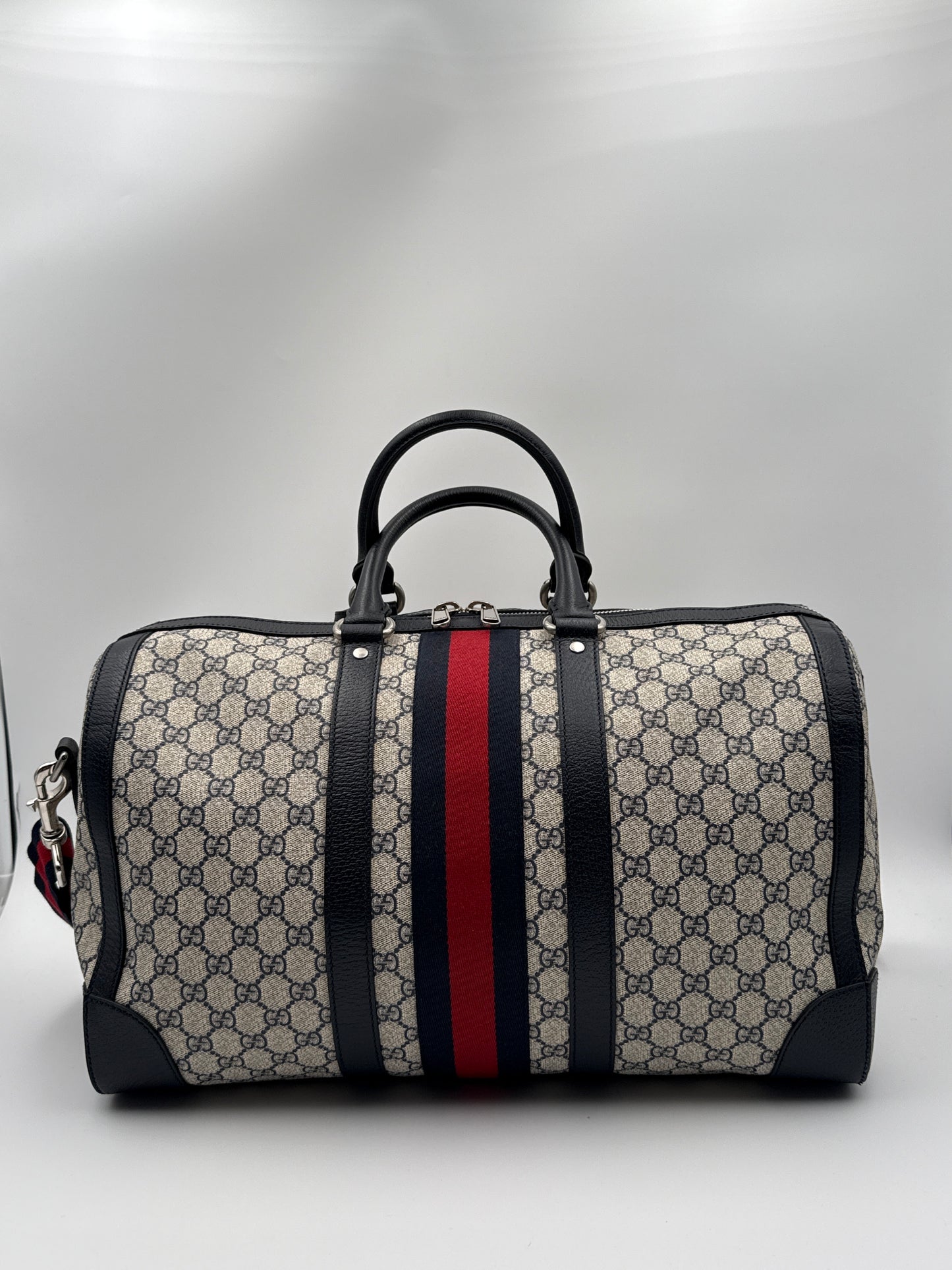 Gucci Savoy Borsone viaggio Tela Supreme GG