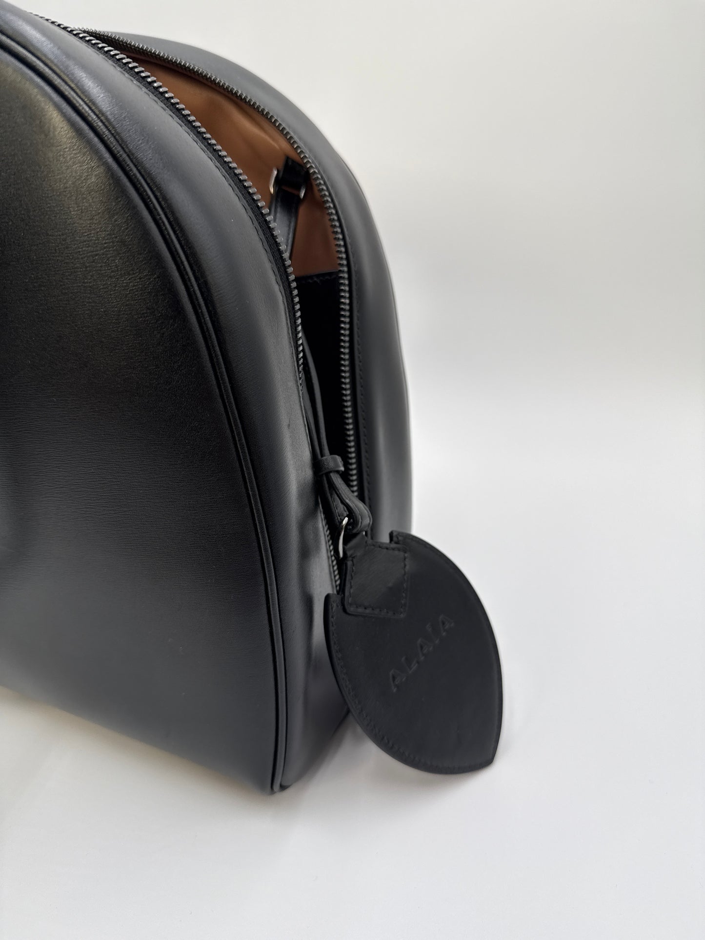 ALAIÏA borsa in pelle nera