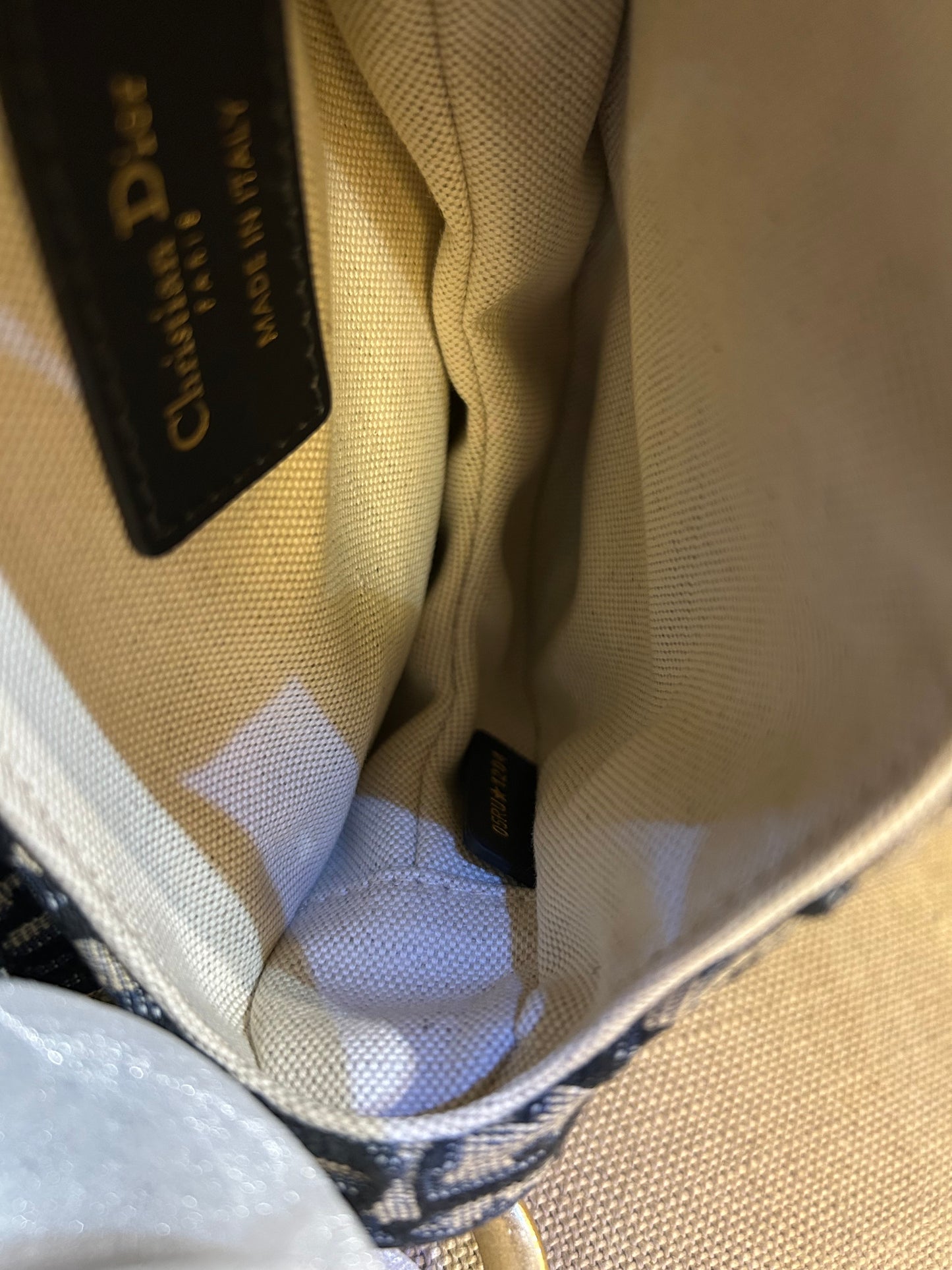Dior saddle borsa mini