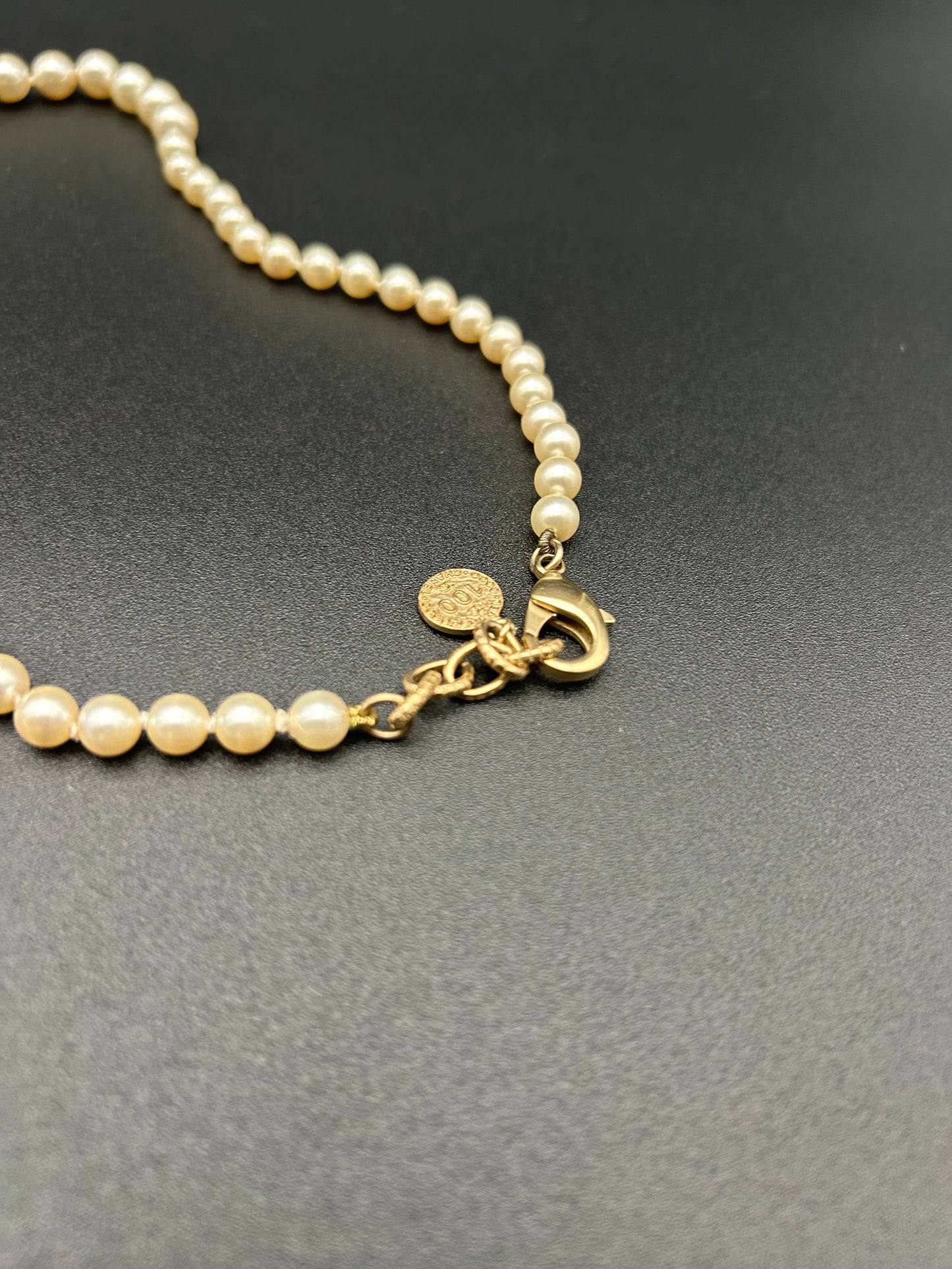 Chanel CC Pearl Necklace