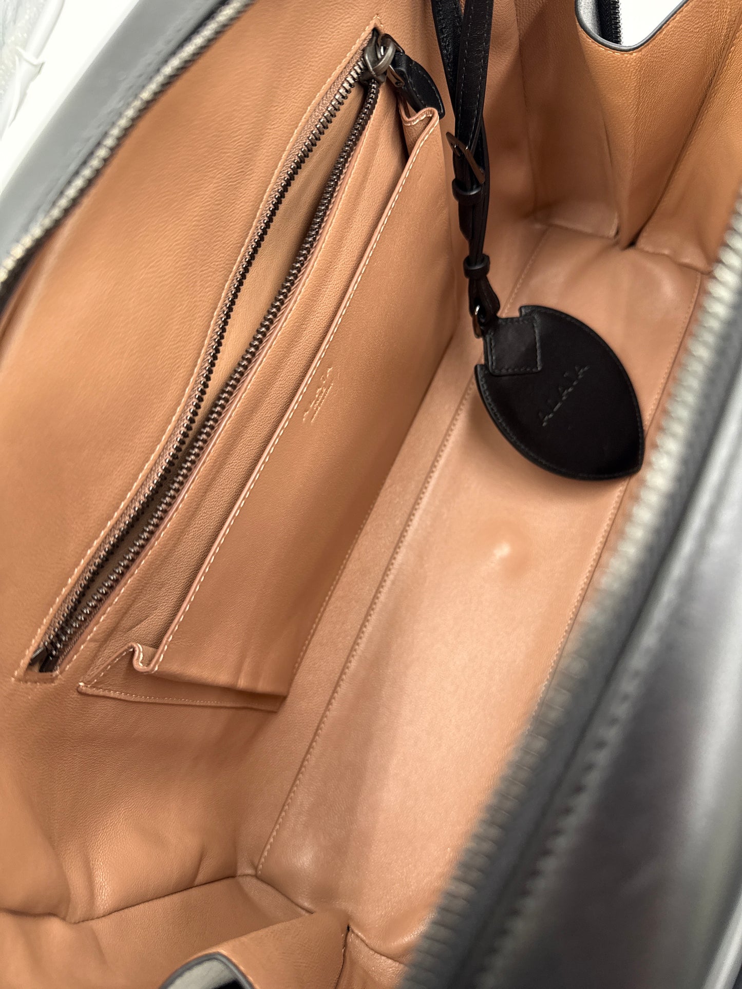 ALAIÏA borsa in pelle nera