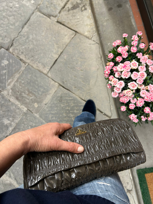 Prada Clutch in Pelle