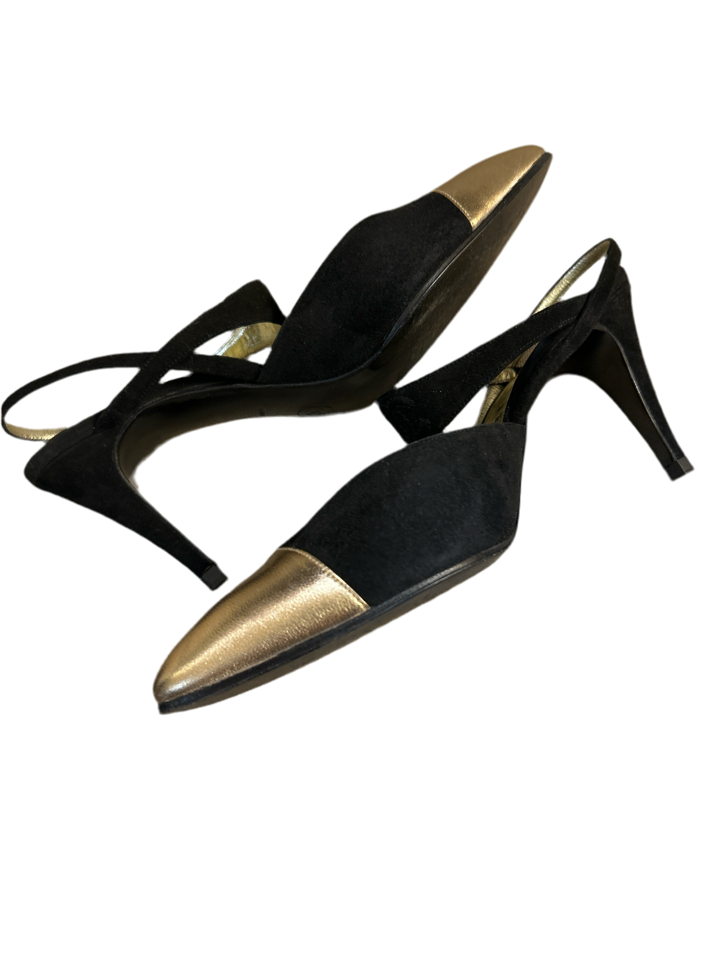Chanel Vintage Suede Sandals