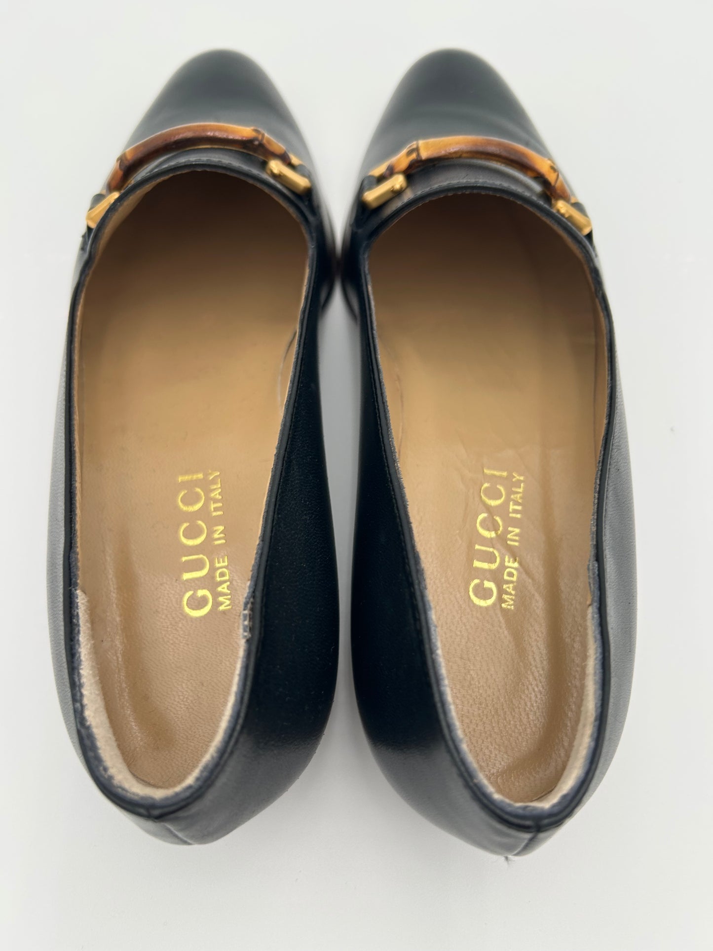 Gucci bamboo loafers