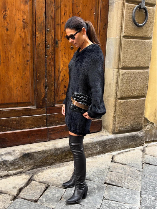 Balenciaga Clutch PVC Nera Balenciaga