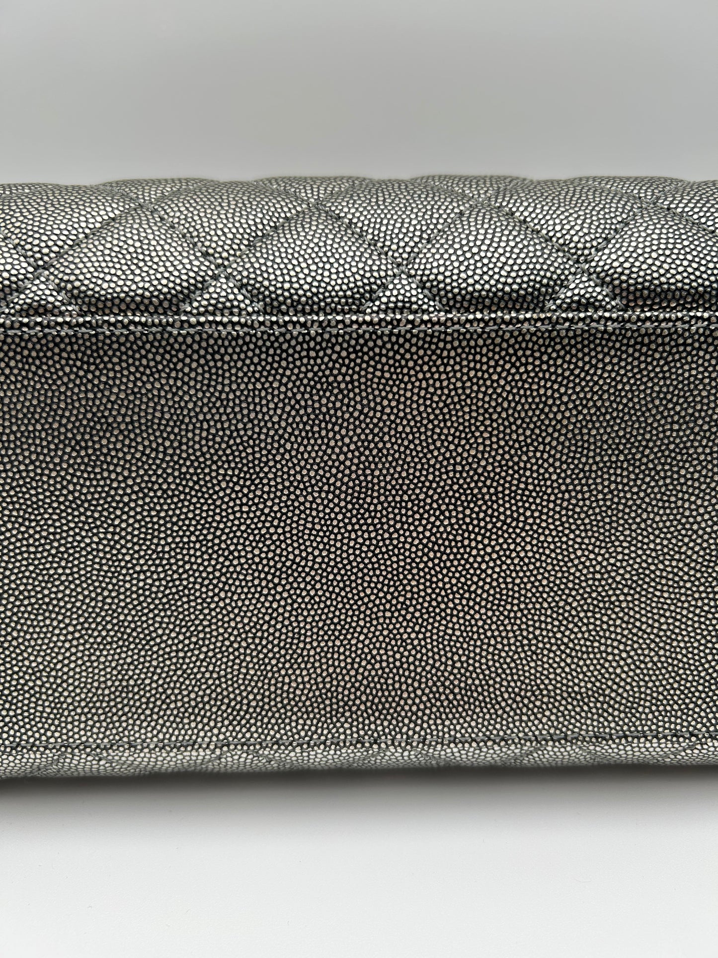 Borsa Coco Handle Chanel argento