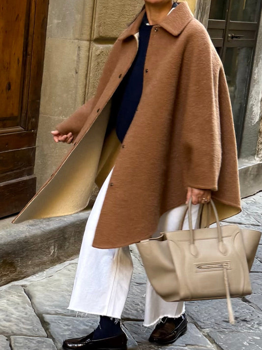 Hermès Mantella Vintage in Mohair color Cammello Hermès