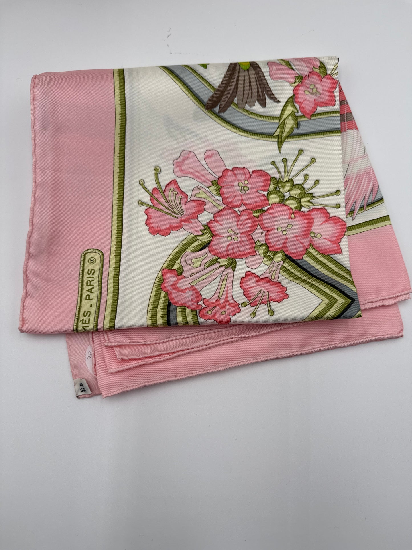 Hermès Vintage Foulard in Seta “Caraibes” 1974 Christiane Vauzelles - Mercatino di Ninni