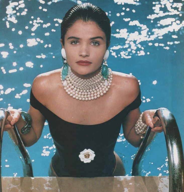 Helena Christensen by Karl Lagerfeld - Chanel S/S 1990
