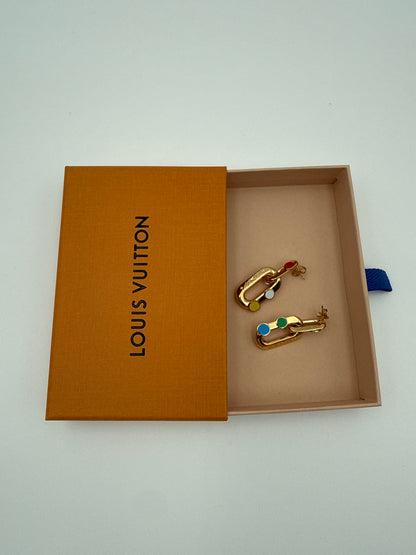 Louis Vuitton  orecchini x Yayoi Kusama
