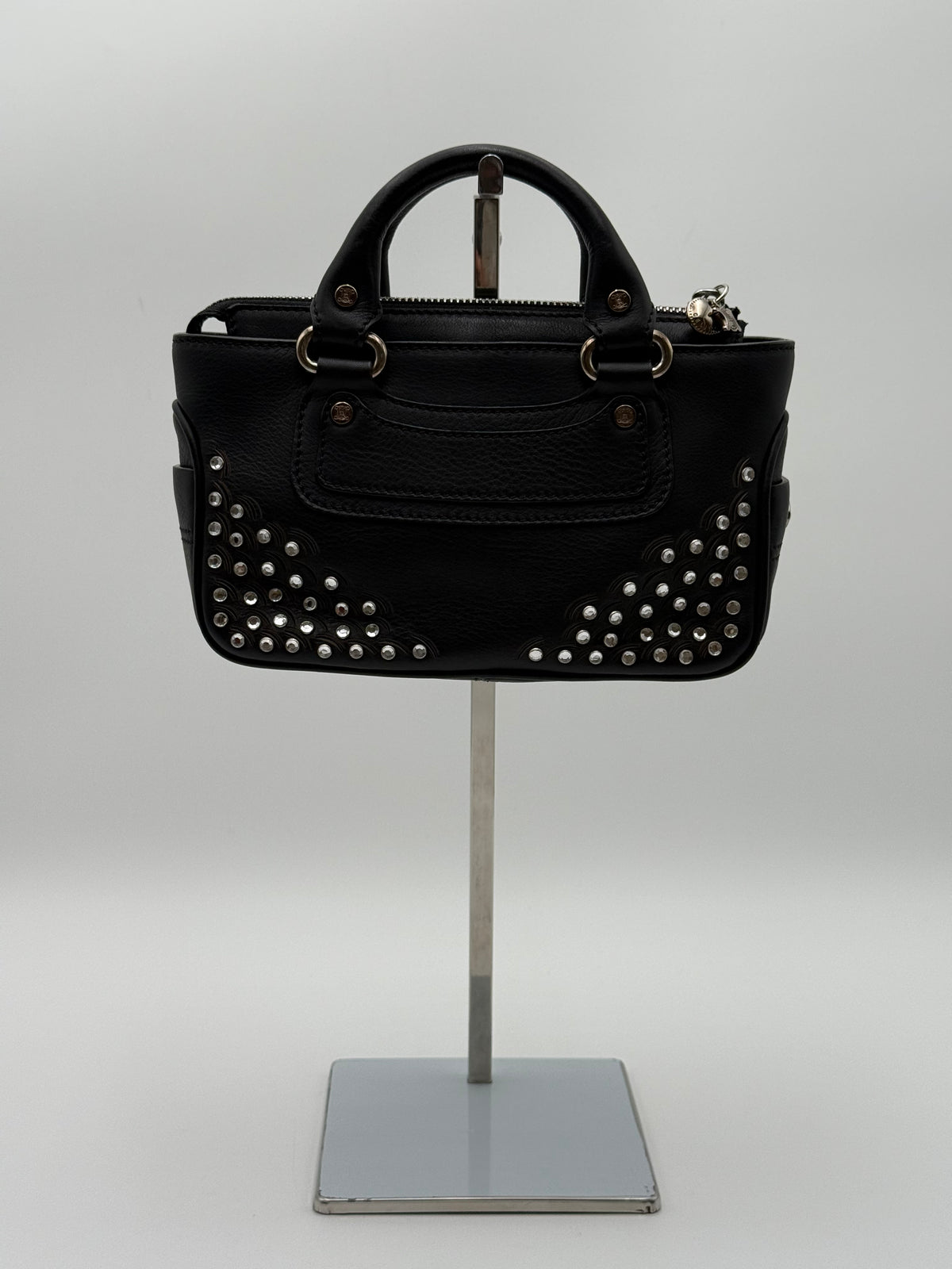 Celine Mini Boogie Limited Edition with Crystals and Silver Studs