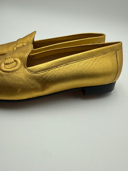 Gucci Horsebit  Mocassini Gold Vintage