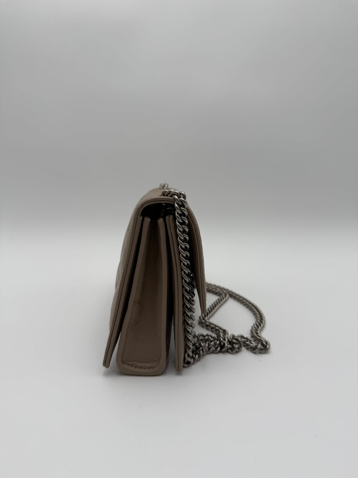 Balenciaga Borsa a Tracolla Crush mini In Pelle di Agnello increspata