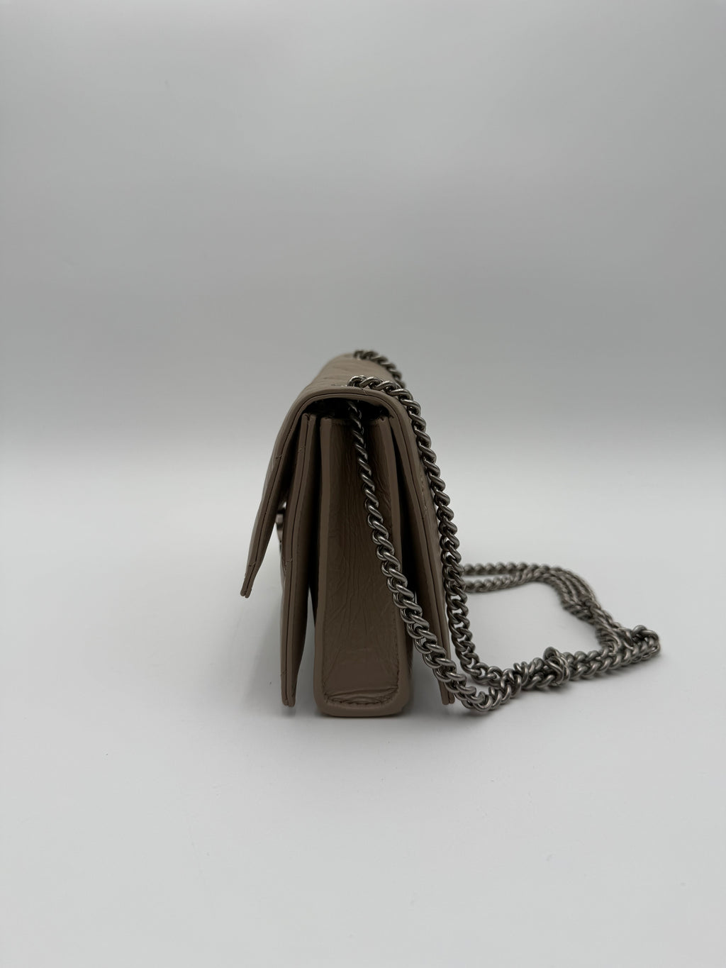 Balenciaga Borsa a Tracolla Crush mini In Pelle di Agnello increspata