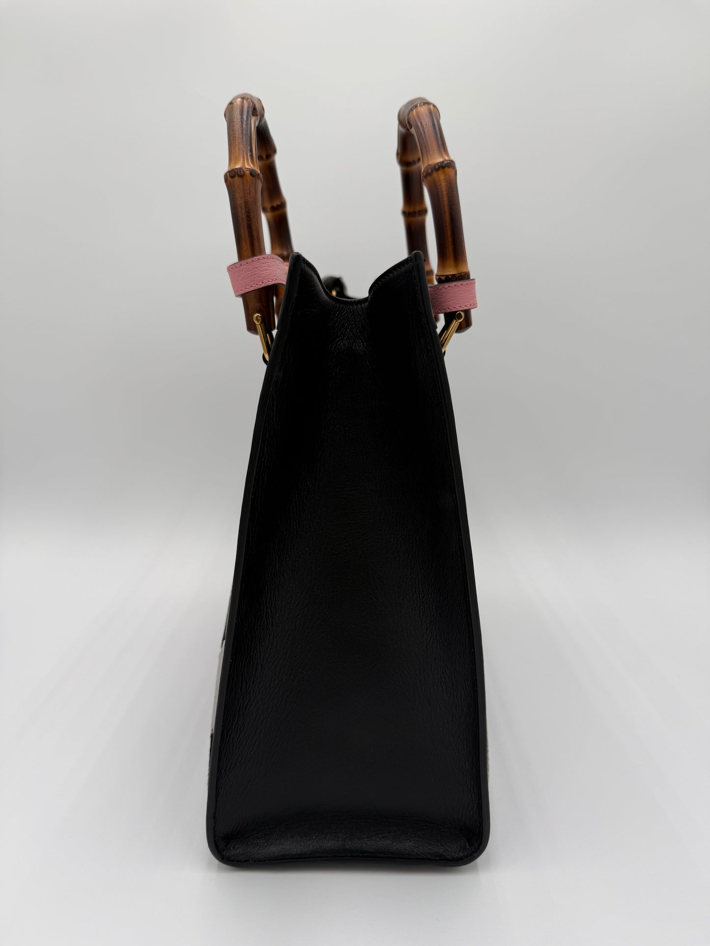 Gucci Diana in Velluto  a Rombi Nero e Grigio