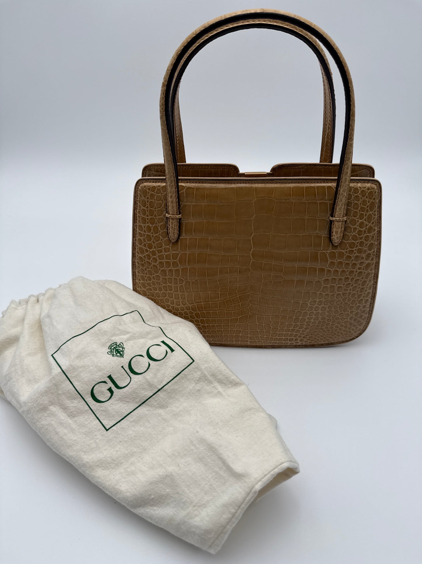 Gucci borsa Coccodrillo Vintage
