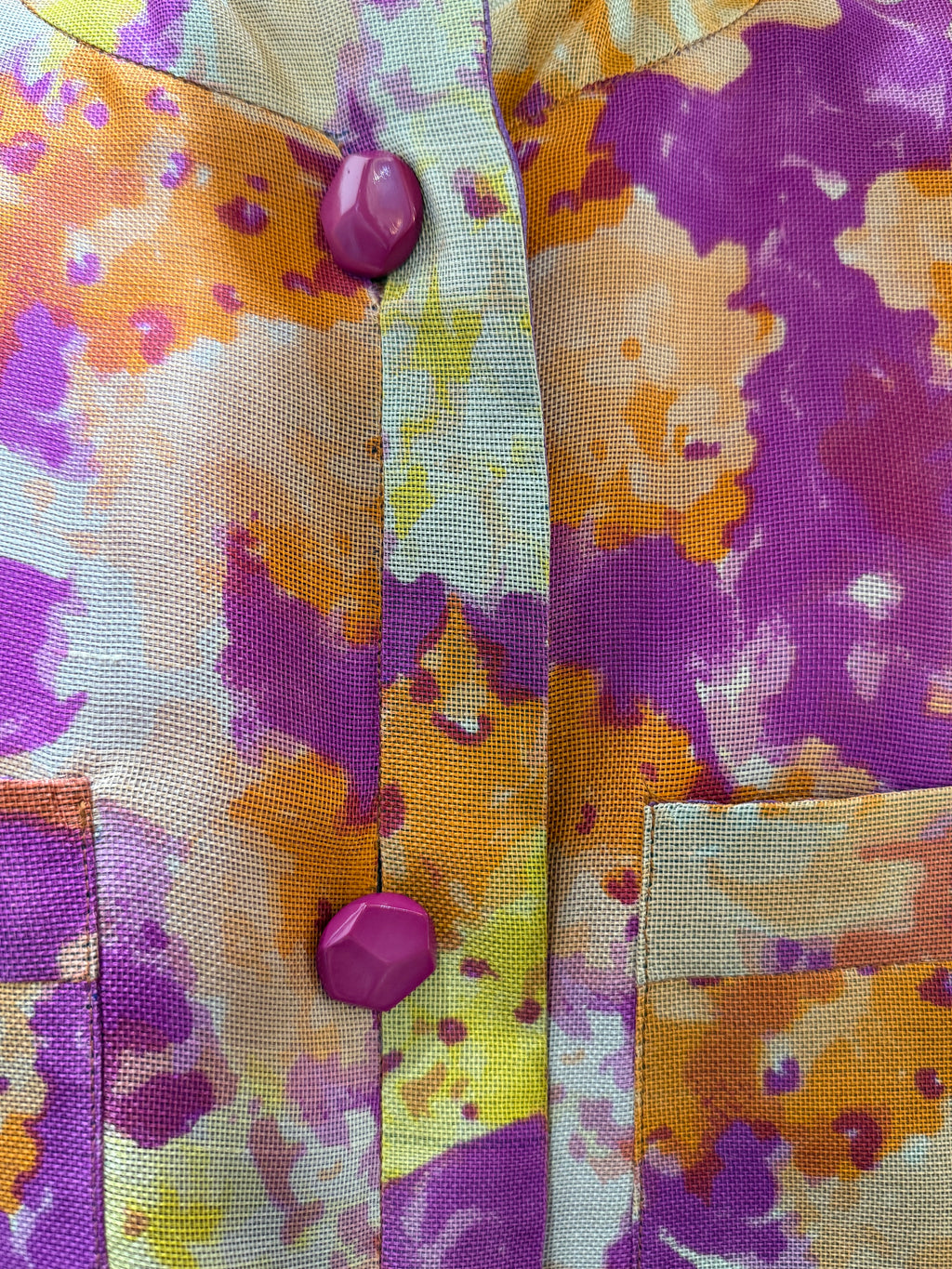 Valentino Boutique Cappotto Vintage Lino e Seta Floreale