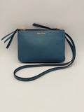 Borsa tracolla Miumiu in pelle Madras Color Mare