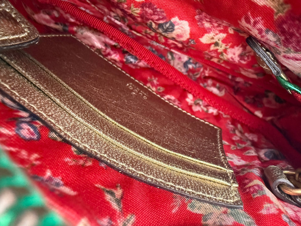 Gucci Laminate in Pelle Trapuntata Mini Cruise 2019