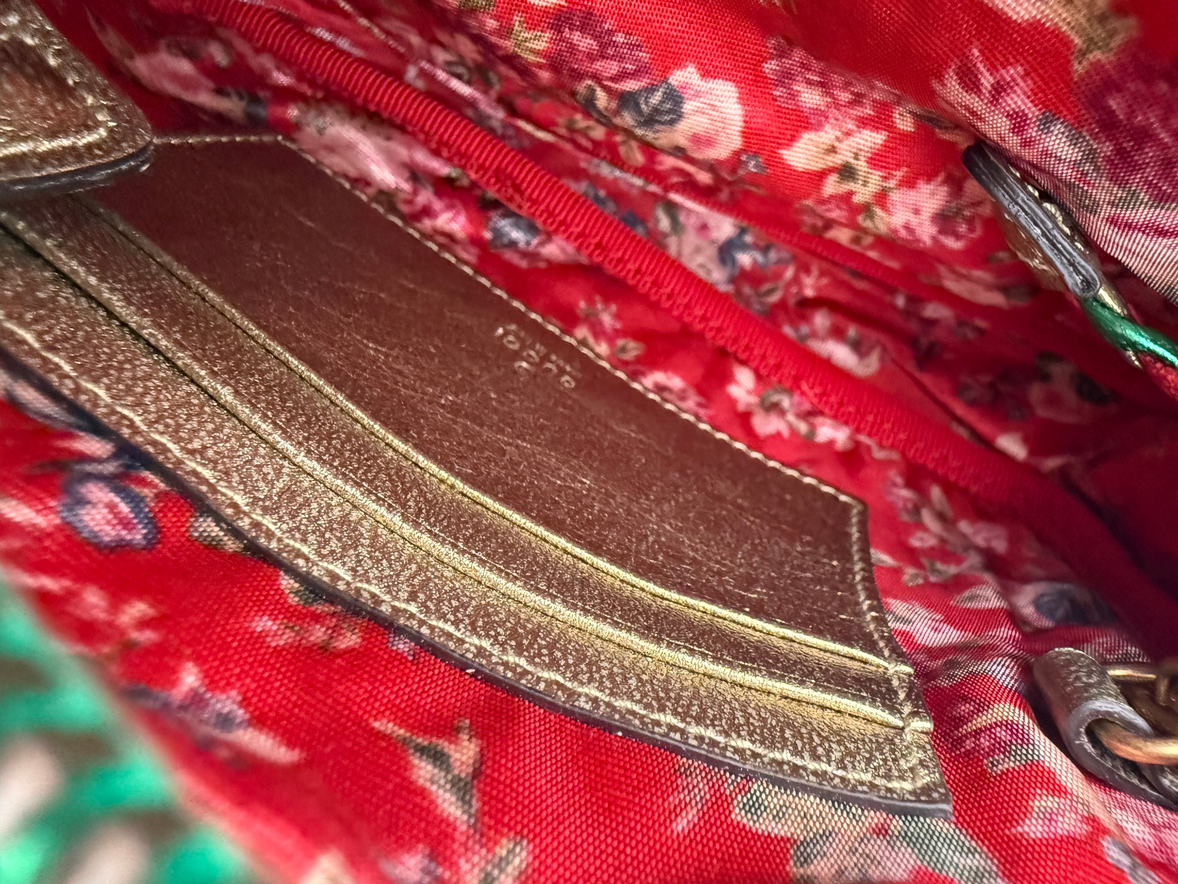 Gucci Laminate in Pelle Trapuntata Mini Cruise 2019