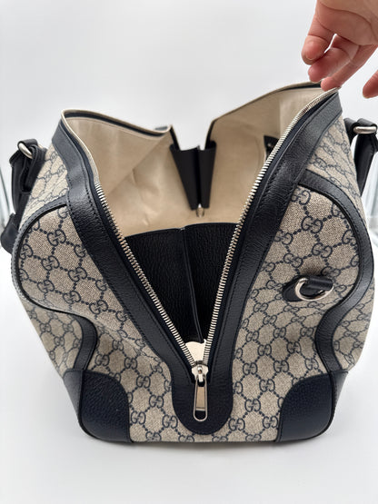 Gucci Savoy Borsone viaggio Tela Supreme GG