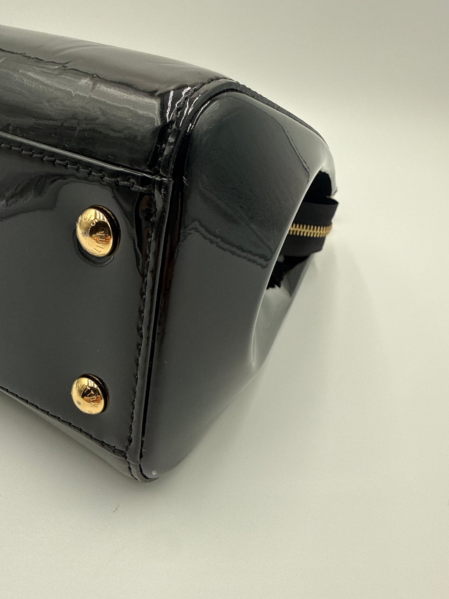 Louis Vuitton Borsa Brea MM Vernice Nera