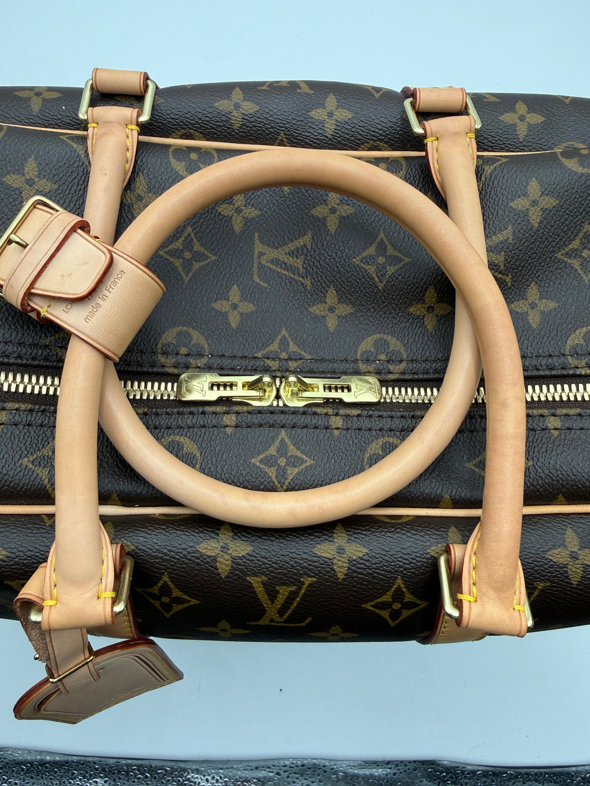Louis Vuitton Valigia Morbida Sirius 45 Tela Monogram Marrone