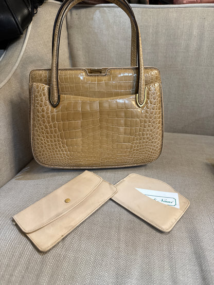 Gucci borsa Coccodrillo Vintage