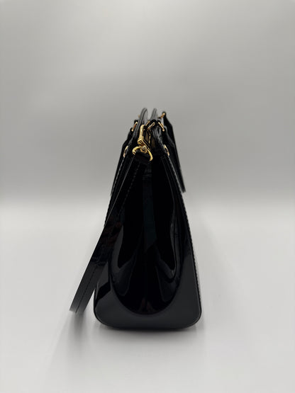 Louis Vuitton Borsa Brea MM Vernice Nera