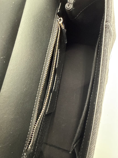 Borsa Sicily denim nero patchwork