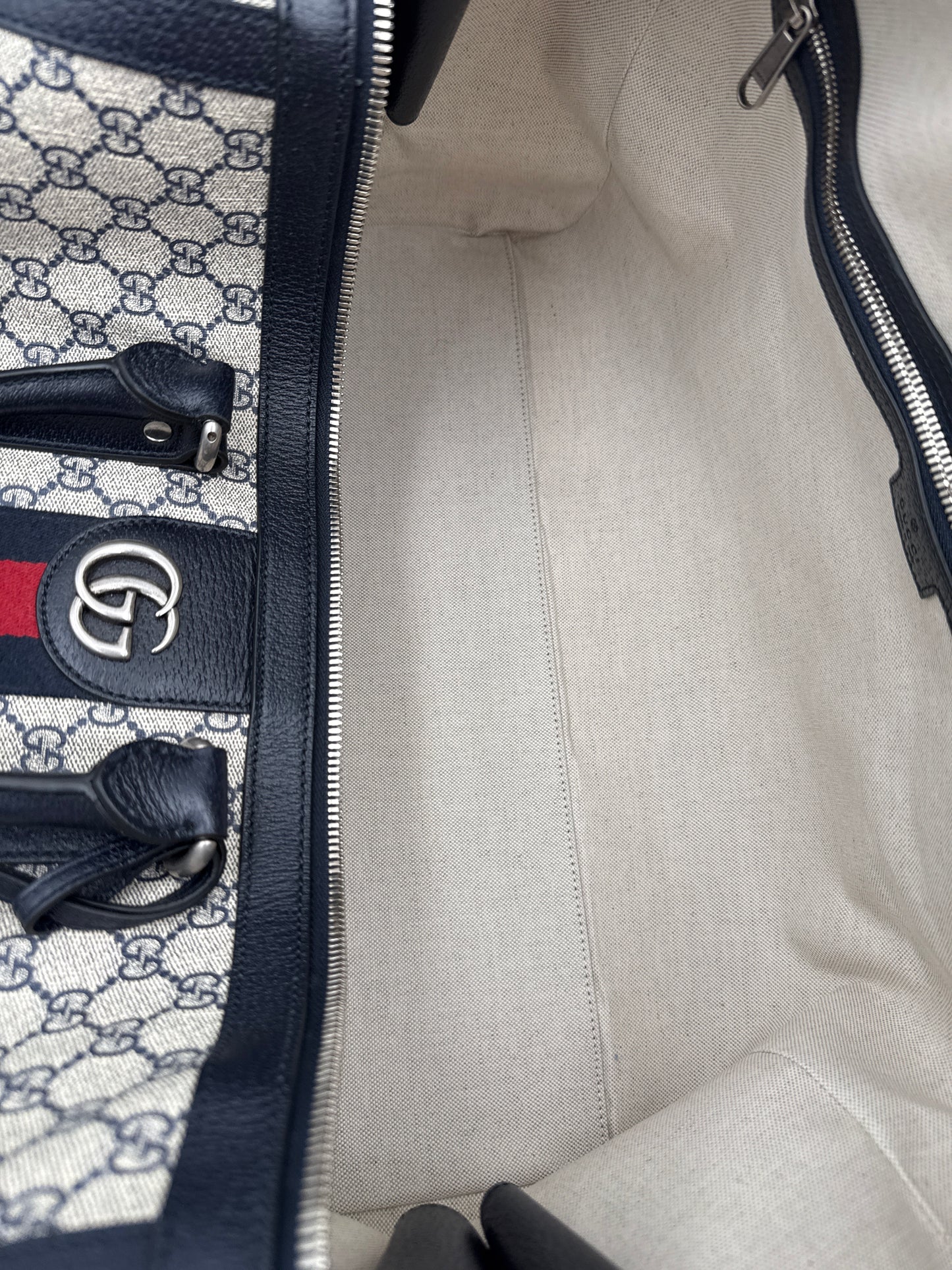 Gucci Savoy Borsone viaggio Tela Supreme GG