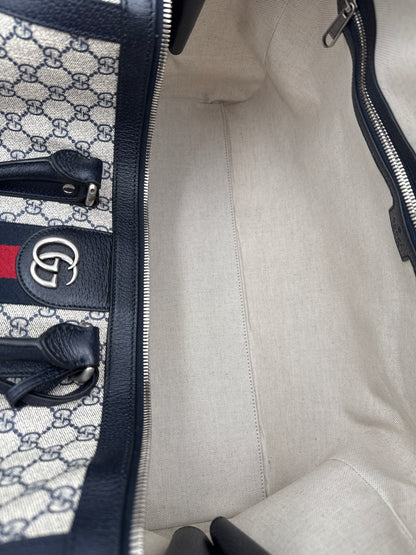 Gucci Savoy Borsone viaggio Tela Supreme GG