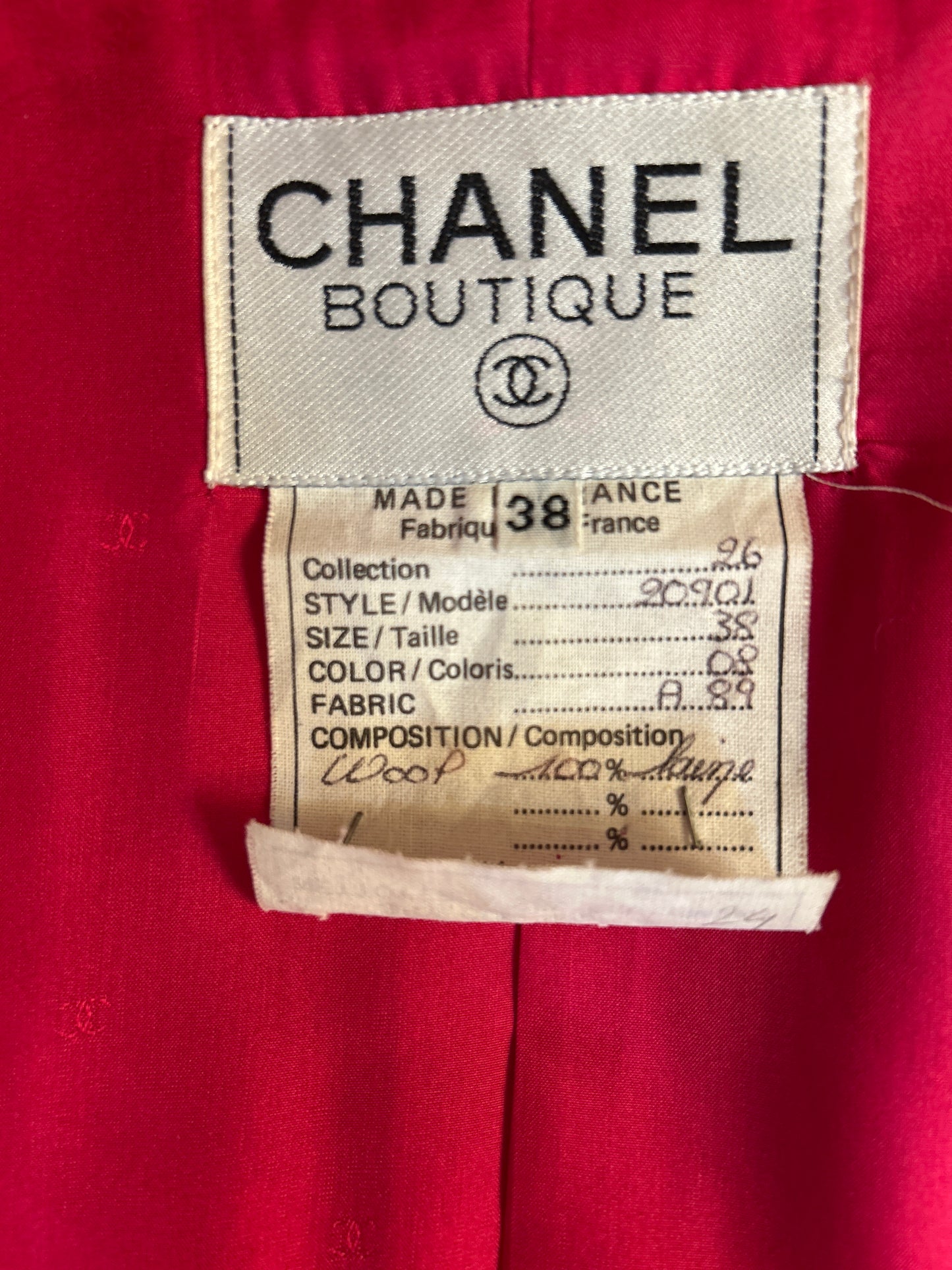 Tailleur Chanel