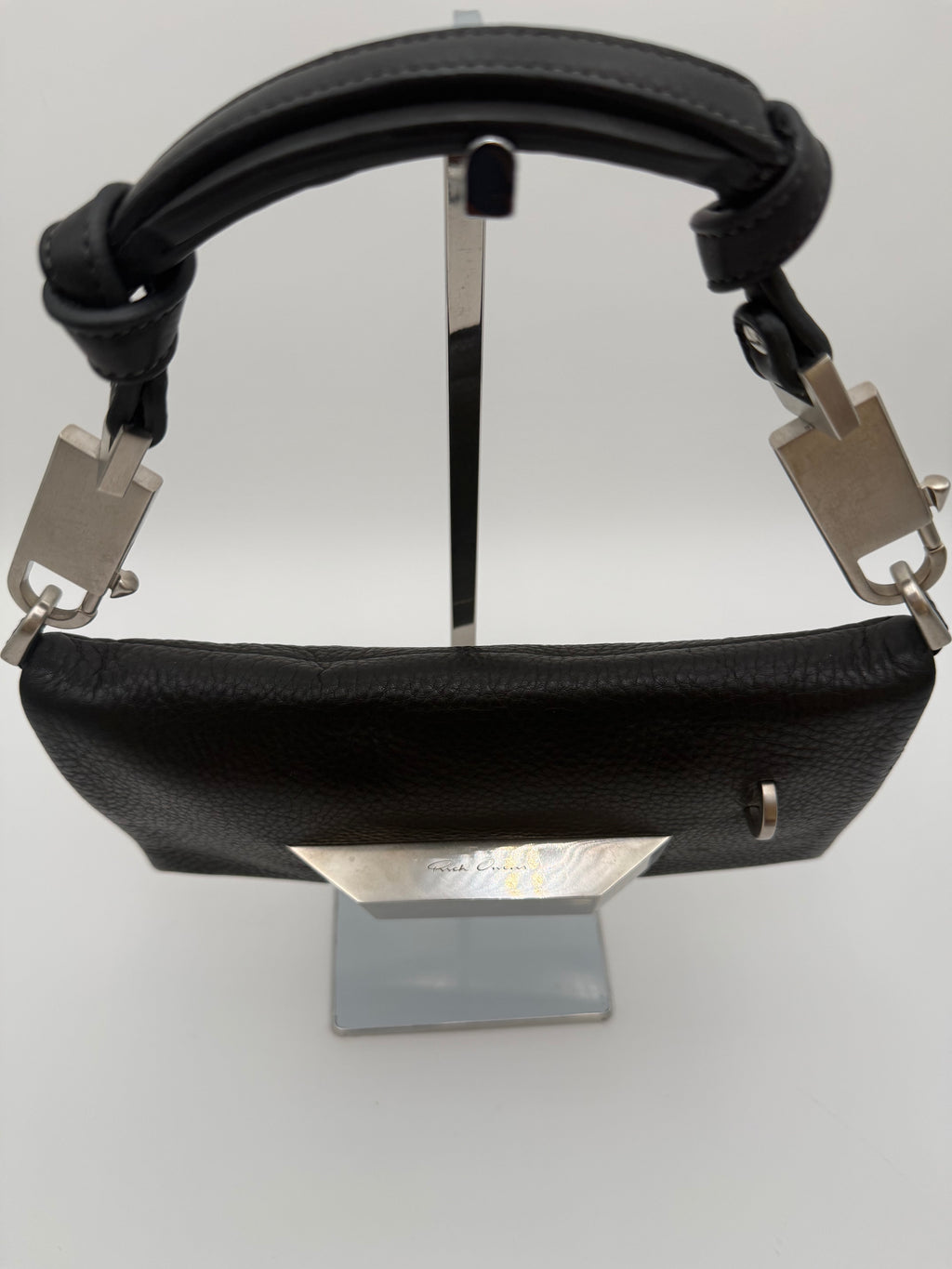 Rick Owens – Borsa Mini Pillow Griffin con Dettaglio Hardware Monumentale