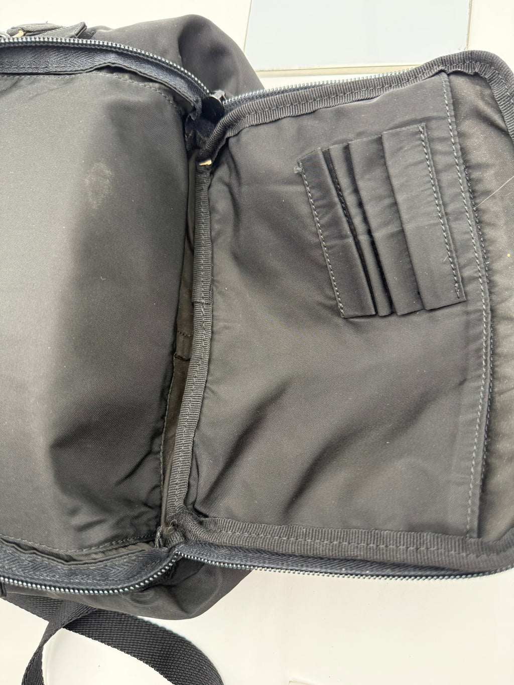 Prada Zaino  in Nylon Tela Vela Nero