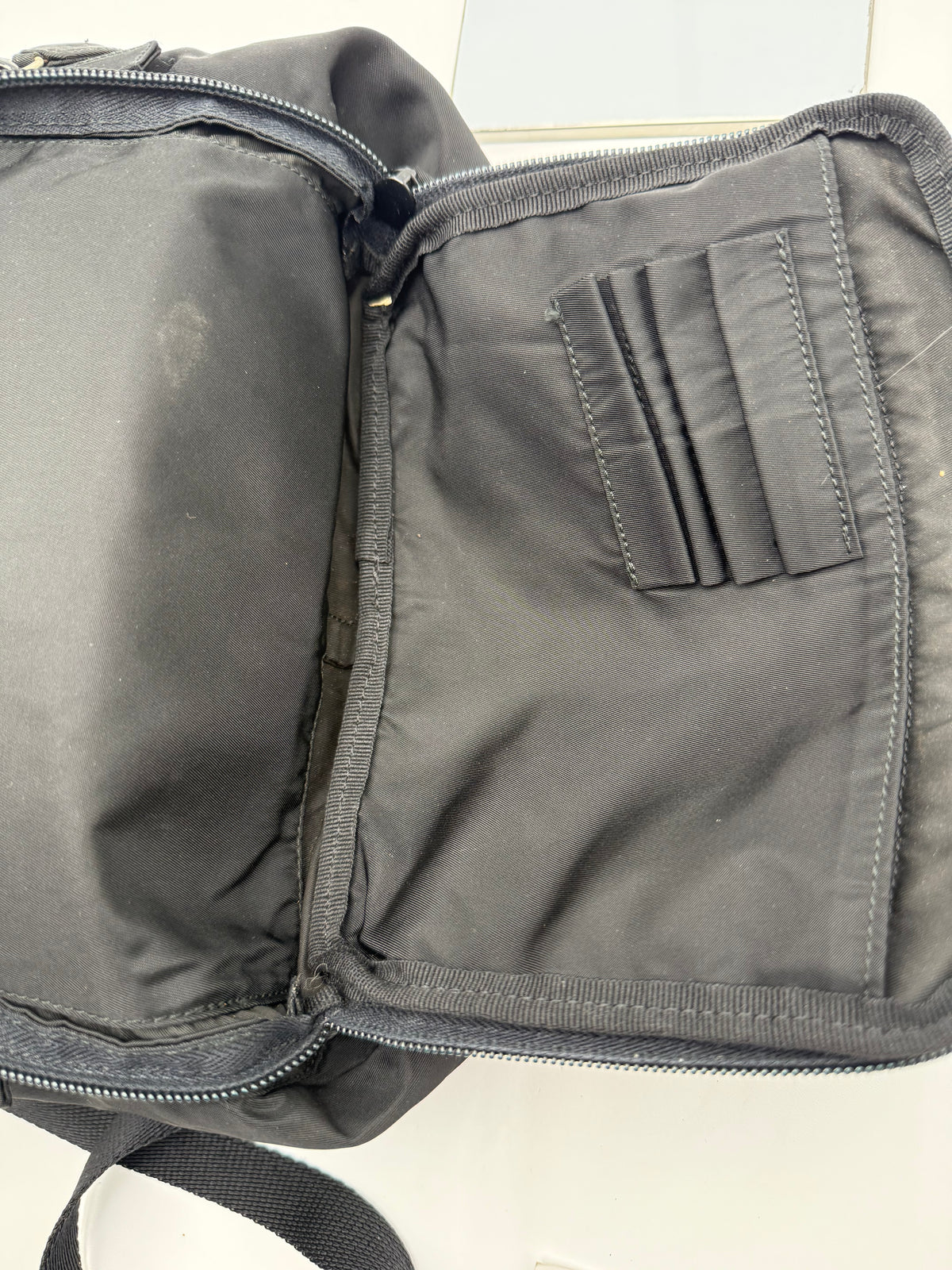 Prada Zaino  in Nylon Tela Vela Nero