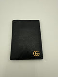 Gucci Portadocumenti GG Mormont in Pelle di Vitello Nero