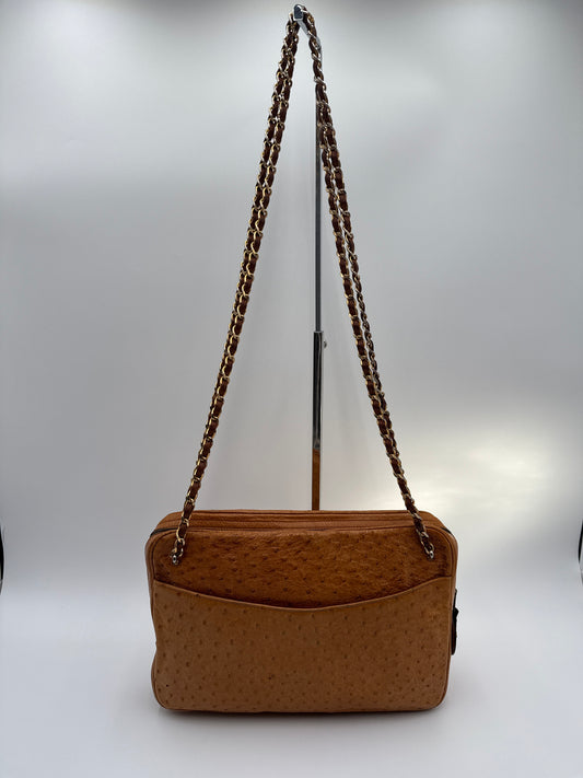 Chanel Vintage in pelle di struzzo