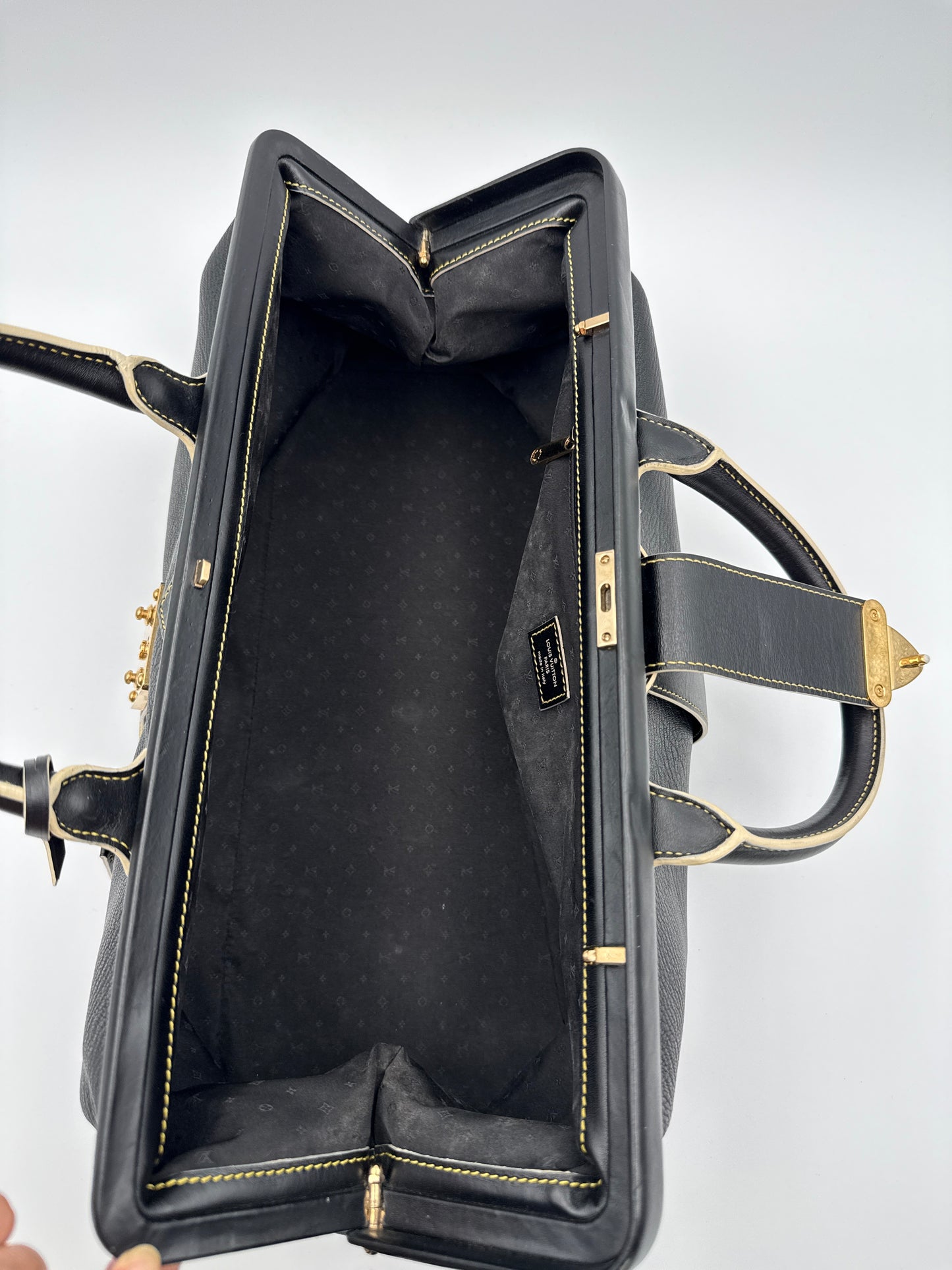 Louis Vuitton borsa Angenieux GM nera