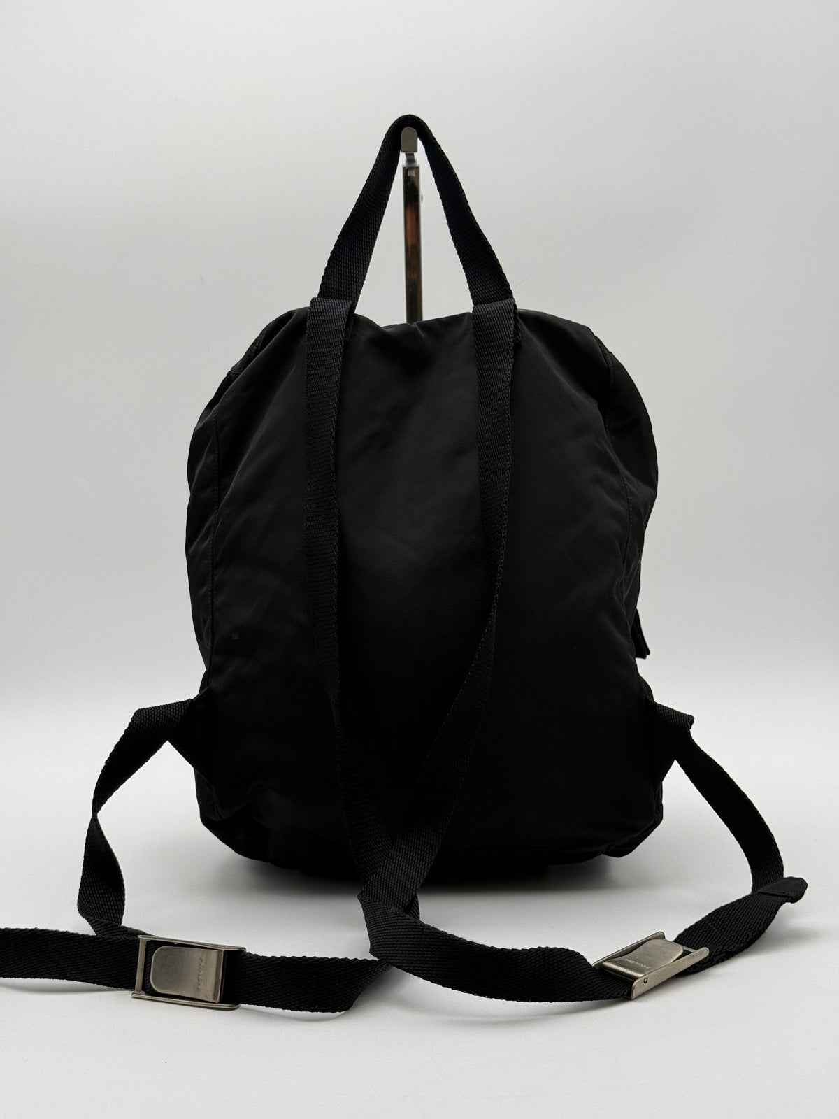 Prada Zaino  in Nylon Tela Vela Nero