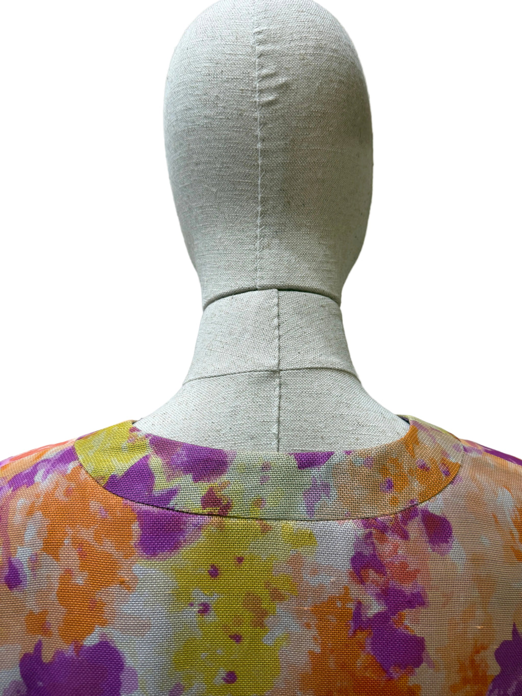 Valentino Boutique Cappotto Vintage Lino e Seta Floreale