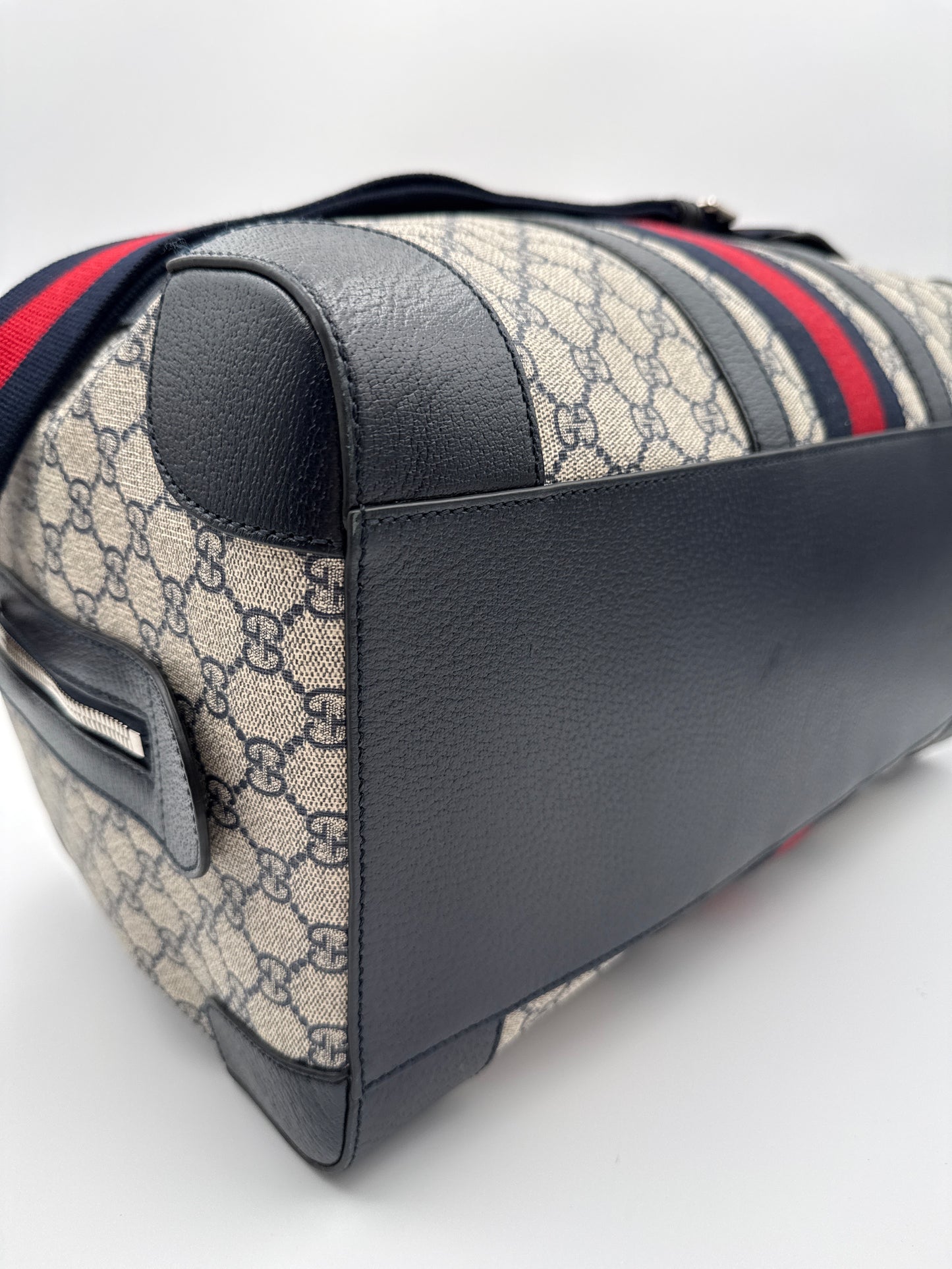 Gucci Savoy Borsone viaggio Tela Supreme GG