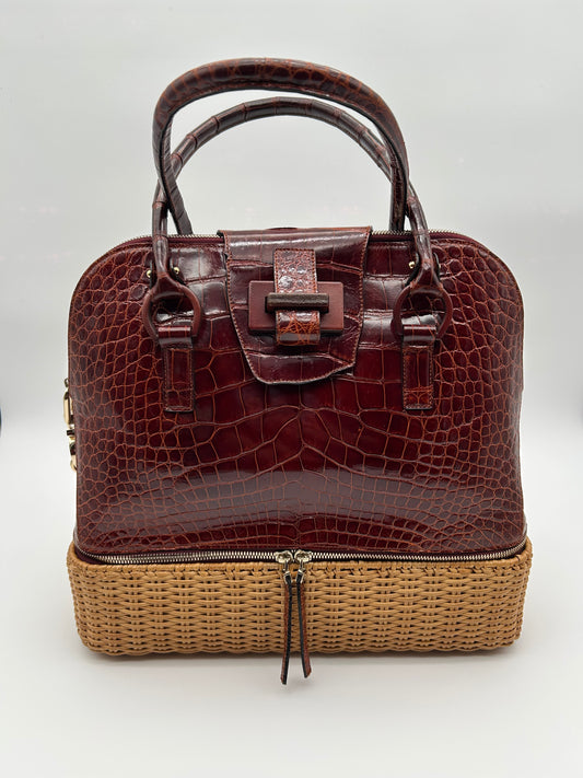 Borsa coccodrillo Salvatore Ferragamo