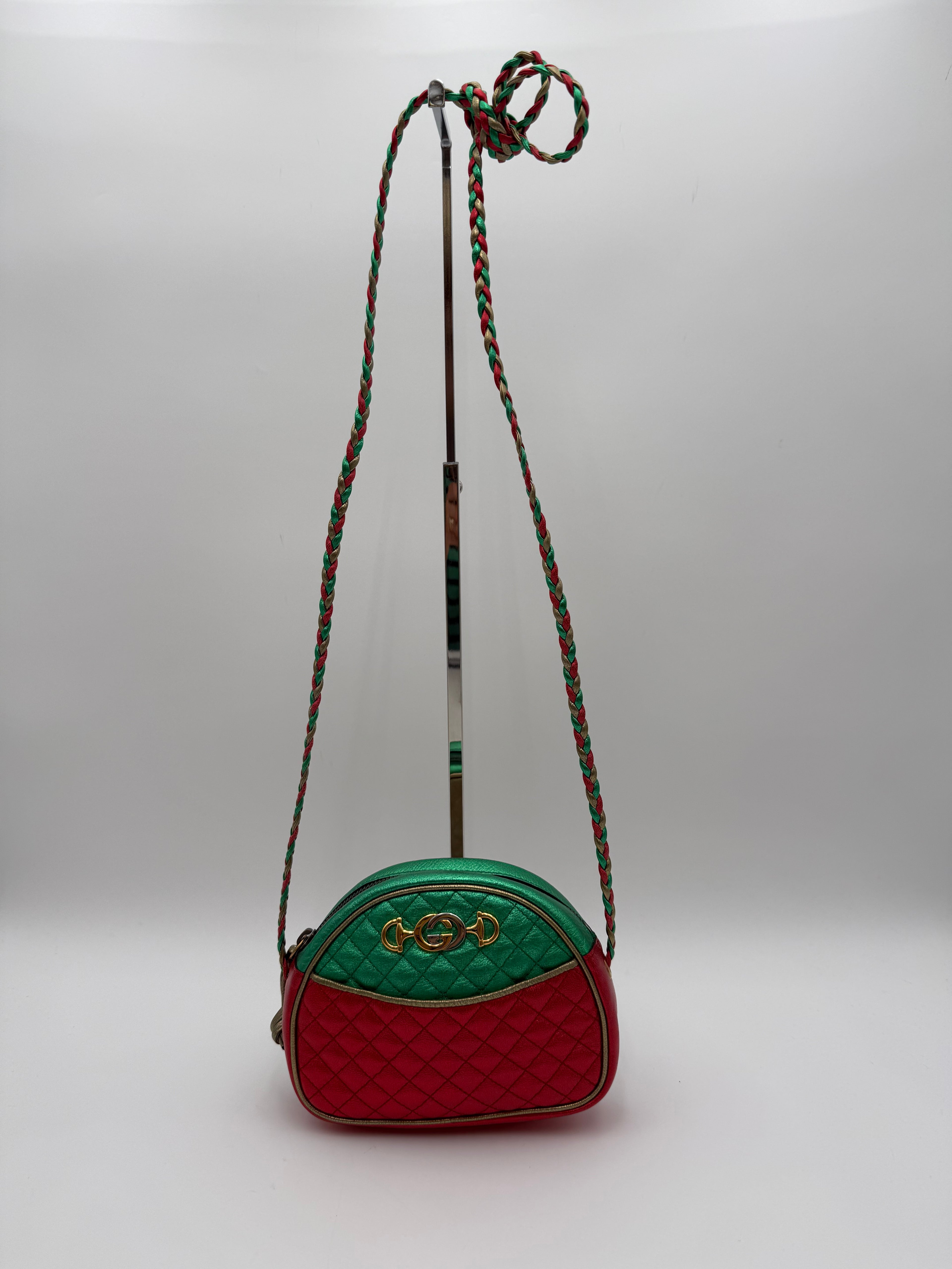 Gucci Laminate in Pelle Trapuntata Mini Cruise 2019